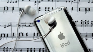 Listening ipod