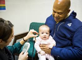 Hearing Test Done on a Toddler