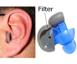 filtered earplugs