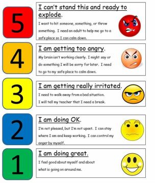 Feelings Chart For Autism