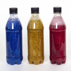 Glittery Calm Down Bottles