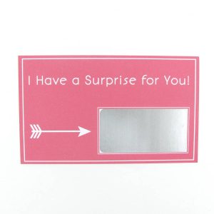 Carry a surprise card