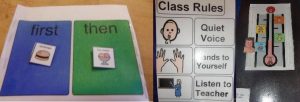 Consider assistive devices and visual supports